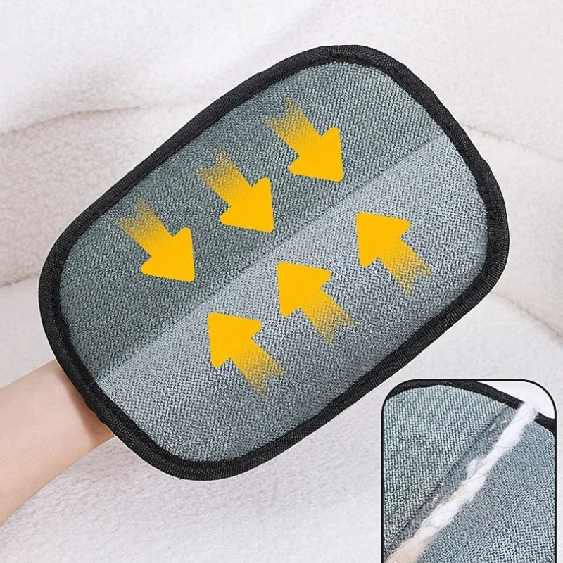 Pet Hair Remover Gloves — Portable Dehairing Gloves for Clothes & Furniture